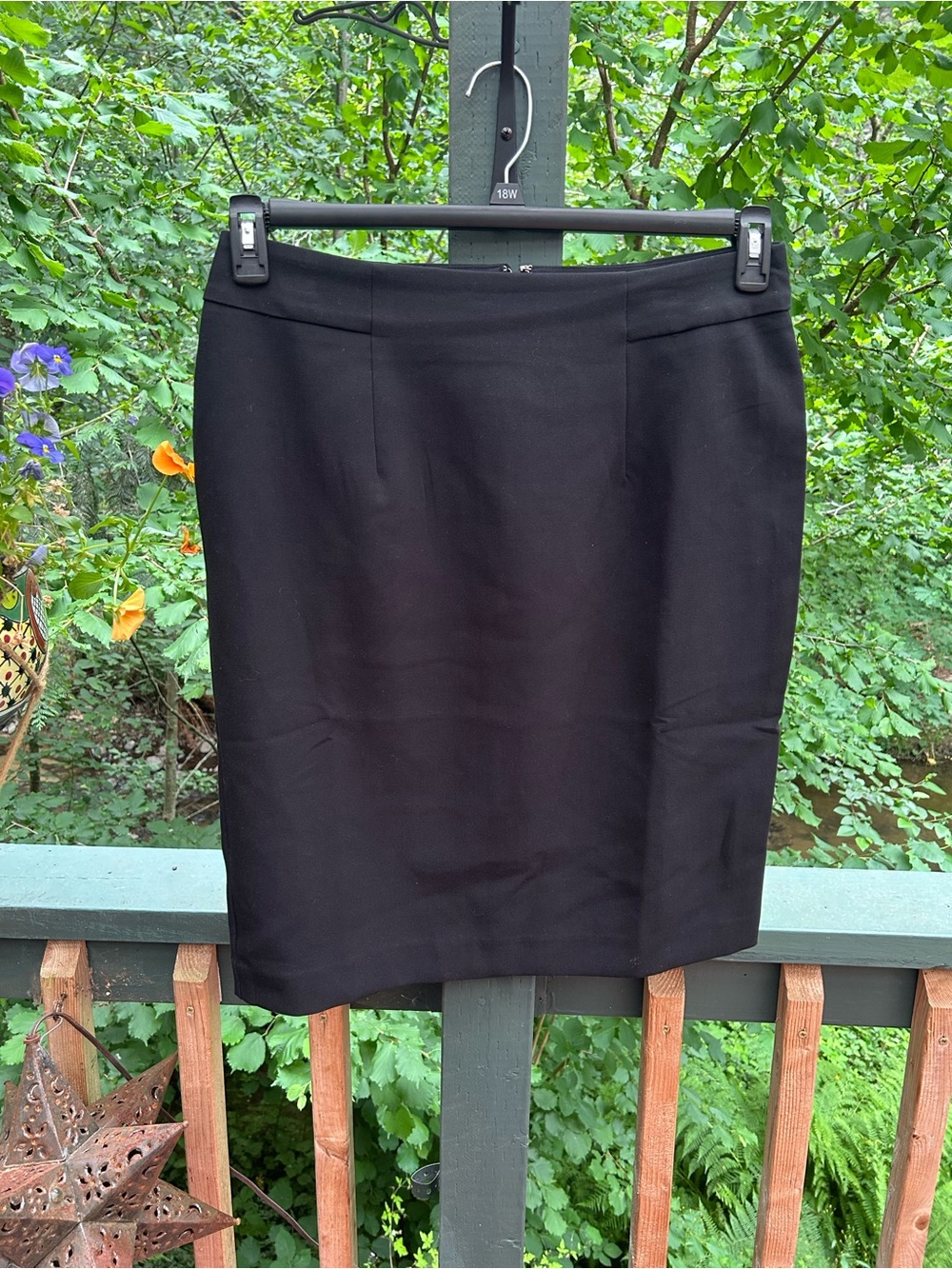Classic Black Pencil Skirt — Sleek Office Essential